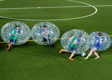 Le football humain gonflable de boule de bulle de jeu d'équipement de Zorb du football extérieur de boule