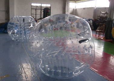 Jeux gonflables extérieurs de boule de butoir de corps transparent d'enfants et d'adultes