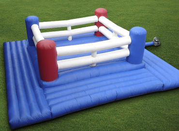 Jeux gonflables portatifs de sports pour des enfants, cour gonflable de ring de PVC