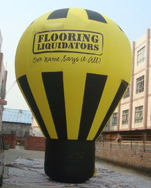 Ballon gonflable de bâche de PVC, ballon moulu gonflable pour la publicité