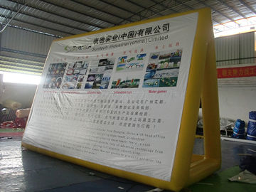 Concevez le panneau d'affichage gonflable de PVC de produits de la publicité pour la promotion