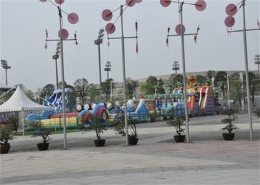 Parcours de combattant gonflable durable, jeu gonflable d'obstacle de Chine