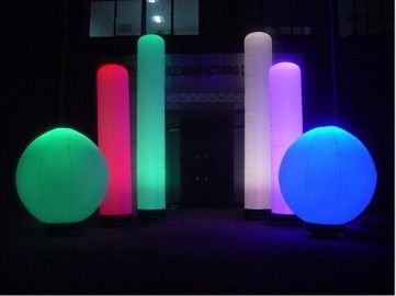 Lanterne gonflable/éclairage de la publicité colorée LED pour la célébration d'événement