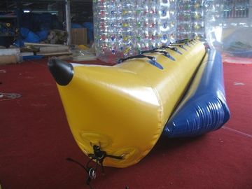 Jouets gonflables de l'eau de cavalier d'océan, glissière d'eau gonflable de bateau de PVC pour le tube simple