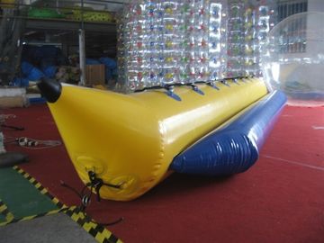 Jouets gonflables de l'eau de cavalier d'océan, glissière d'eau gonflable de bateau de PVC pour le tube simple
