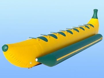Bateau gonflable commercial extérieur de jouet pour le sport aquatique de bateau de banane