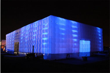 Grande tente gonflable commerciale, tente gonflable de haute qualité de cube pour la promotion