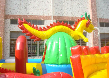 Château plein d'entrain gonflable de grande bâche de PVC EN71 pour des jeux d'enfants