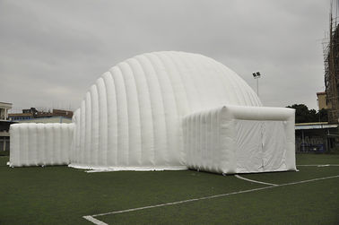 PVC gonflable de preuve de l'eau de tente de dôme blanc géant d'événement pour l'exposition