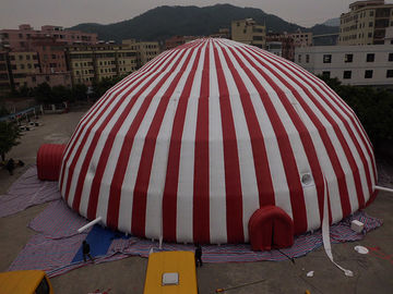 Tente gonflable de dôme de personnes du message publicitaire 500/grande tente gonflable de chapiteau
