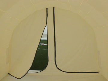 Tente gonflable de Lgloo de 0.55mm de PVC de dôme blanc énorme de bâche pour la partie