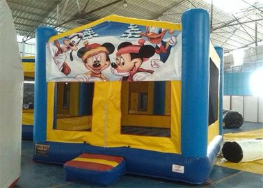 Location gonflable de videur de Mickey Mouse de bâche intéressante de PVC pour des enfants