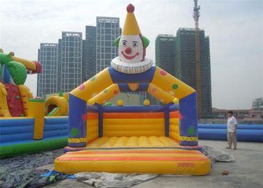 Clown durable extérieur sautant le videur gonflable pour les enfants, EN14960