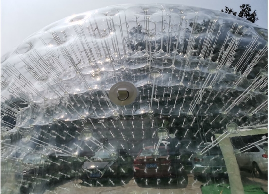 Diamètre gonflable hermétique transparent de la tente 5m de bulle de PVC