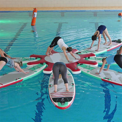 Plate-forme gonflable de panneau de ressac de yoga de dock de petite gorgée de l'eau de sport de loisirs
