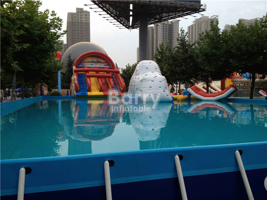 Piscine d'eau portative de revêtement de bâche de PVC pour l'équipement de parc aquatique d'amusement
