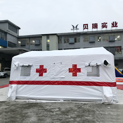 Tente militaire médicale gonflable de bâche serrée d'air pour l'abri