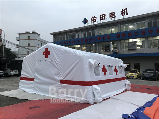 Tente militaire médicale gonflable de bâche serrée d'air pour l'abri