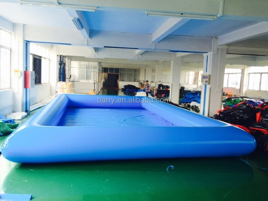 Grande piscine gonflable 10m*10m de rouleau de l'eau pour le parc d'attractions