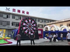 Cible de fléchettes gonflable de 0,55 mm, jeux sportifs, bâche en PVC