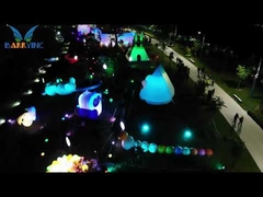 Lumière LED gonflable à faire exploser pour la décoration de fête / la publicité