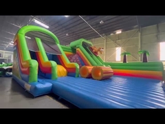Jeux de parcs d'attractions Animal Bg Bouncer Parcours d'obstacles