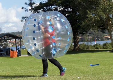 diamètre TPU de 1.2m/le football bulle de PVC, le football gonflable extérieur de bulle des jouets 0.8mm