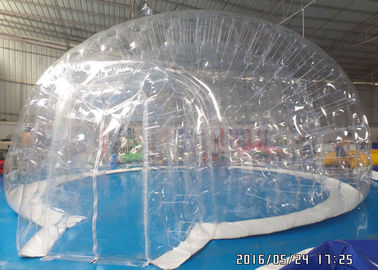 Tente de camping gonflable extérieure de tente claire transparente commerciale de bulle avec des salles