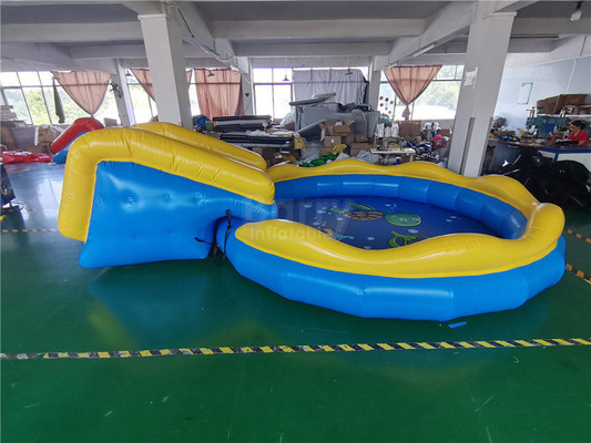 Piscine d'eau gonflable de PVC de bébé avec la piscine de sports nautiques de glissière pour des enfants
