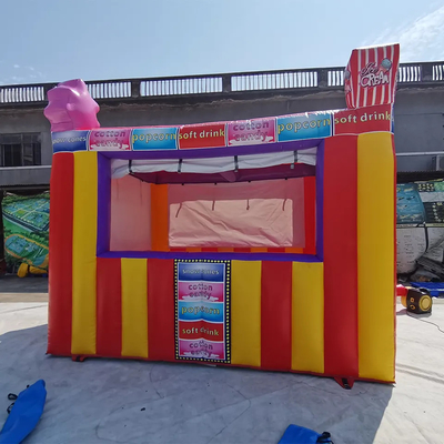 Support de concession gonflable de publicité gonflable de cabine de magasin de festin de carnaval de cabine de boissons de tente d'événement de SCT