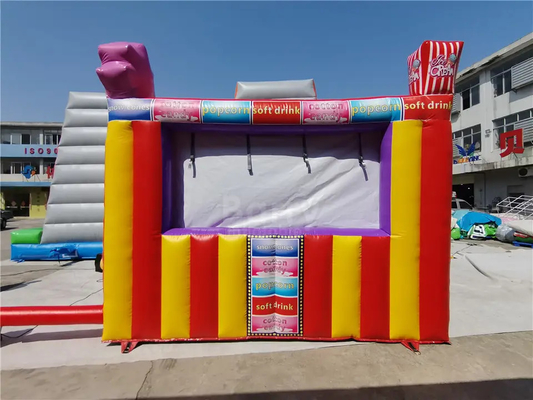 Support de concession gonflable de publicité gonflable de cabine de magasin de festin de carnaval de cabine de boissons de tente d'événement de SCT