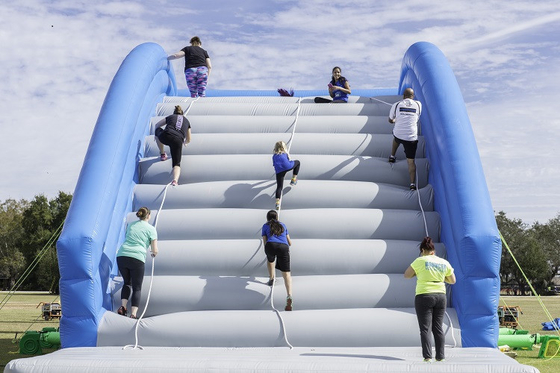 Telador en PVC commercial Insane 5km gonflable avec souffleur d'air pour les événements commerciaux