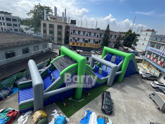 Usa Case Jeu géant en plein air 5km Bounce House Insane 5k gonflable course extrême 5k gonflable course pour événement commercial