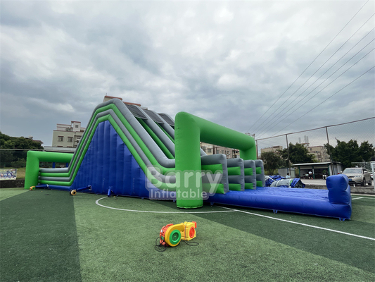 Course d'obstacles gonflables en plein air commercial 5k La cupidité géant adulte exploser 5k pour la location d'équipement de fête