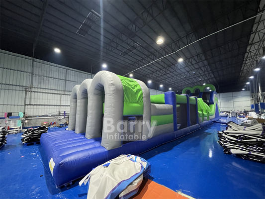 Événement commercial géant Bounce House 5k Blow Up Course d'obstacles Jeux sportifs pour enfants et adultes Challenge