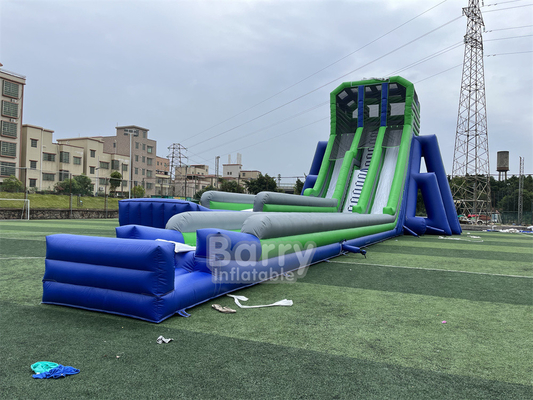 Événement commercial géant Bounce House 5k Blow Up Course d'obstacles Jeux sportifs pour enfants et adultes Challenge