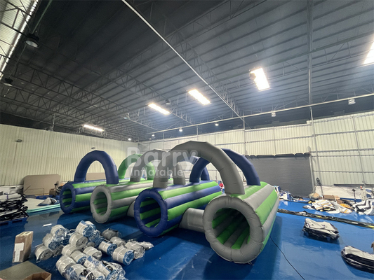 Jeu d'obstacles gonflables commerciaux pour une course gonflable de 5 km