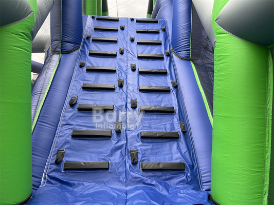 Jeu de sport, coussin de saut fou, tour de saut en chute libre, airbag gonflable avec plateforme pour obstacle gonflable 5K