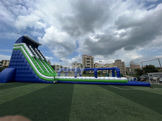 Des produits commerciaux sur mesure, 30x9x13m, ondes géantes, toboggan gonflable pour enfants, adultes, chaud, en course gonflable de 5 km.