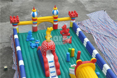 Folâtrez le château plein d'entrain gonflable de thème, équipement d'intérieur du jeu des enfants de PVC de 0,55 millimètres