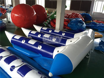 Les jouets gonflables passionnants de l'eau, gonflable remorquable Flyfish le bateau de banane pour la mer