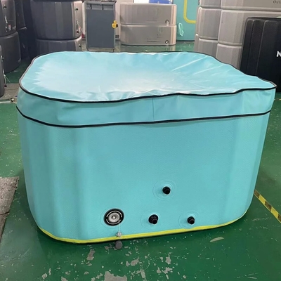 Piscine personnalisée portable à couture DWF au-dessus du sol piscine pour enfants piscine avec couvercle et pompe électrique