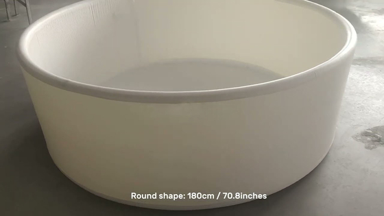 Plage de plongée en PVC pliable en pvc avec couture en goutte en goutte