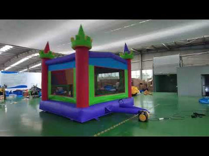 Logo personnalisé Imprimé 13ft Château Bounce House Commercial Adultes Enfants Sautant Bounce