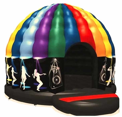 Disco Dome Bounce House en PVC 7 à 15 jours de production pour votre prochain événement