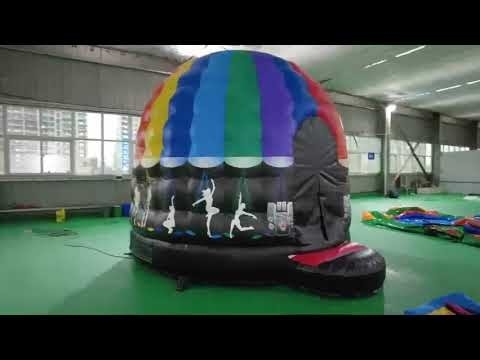 Disco Dome Bounce House en PVC 7 à 15 jours de production pour votre prochain événement