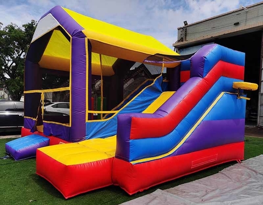 Maison sur mesure pour les enfants avec combo Slide & Basketball Hoop