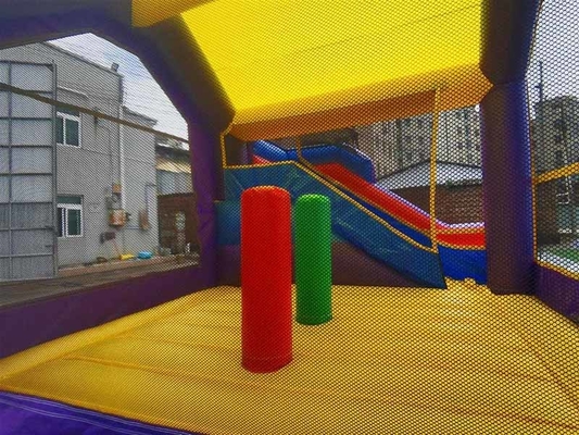 Maison sur mesure pour les enfants avec combo Slide & Basketball Hoop