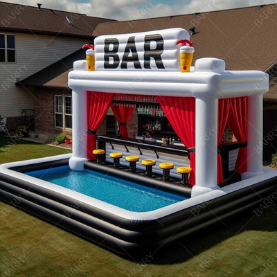 Piscine gonflable extérieure Pour les jouets d'eau de bar Piscine gonflable extérieure Jardin Pub Pvc