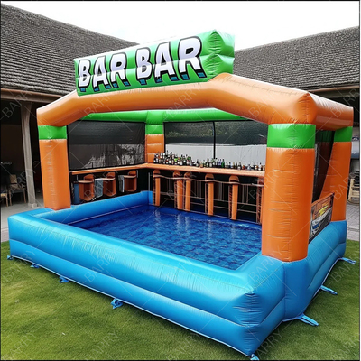 Grand design supérieur Bar gonflable piscine flottante piscine à eau gonflable piscine gonflable